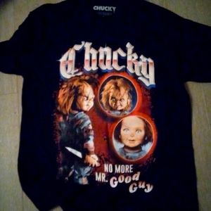 No more Mr. Good guy Chucky graphic tee shirt